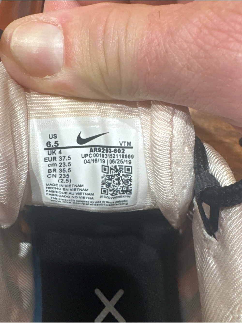 Nike Air Max 720 "Light Soft Pink Coral" AR9293-602 Women's Size 6.5 Sneakers - Picture 8 of 9